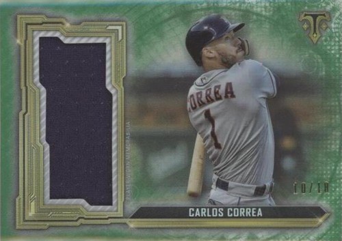 2020 Topps Triple Threads - Carlos Correa #SJR-CCO