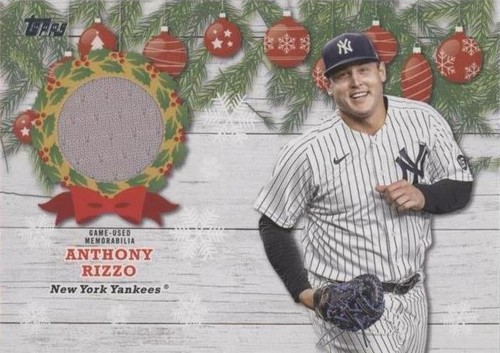 2022 Topps Holiday - Anthony Rizzo #WRC-ARZ