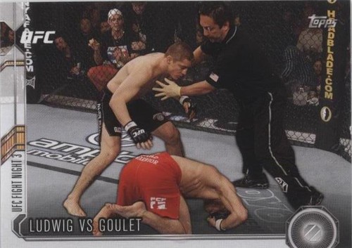 2015 Topps UFC Chronicles - Duane Ludwig Jonathan Goulet #31