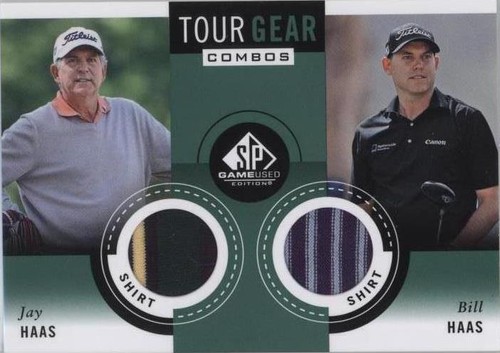2014 SP Game Used Edition - Bill Haas Jay Haas #TG2HH