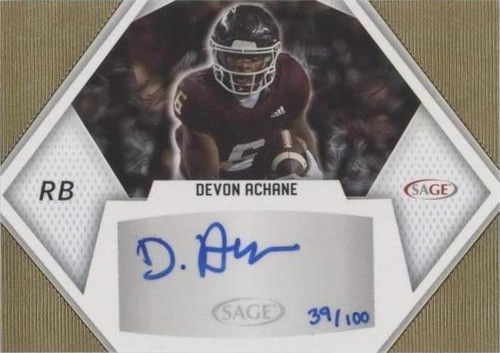 2023 SAGE High Series De'Von Achane #A-DA