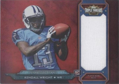 2012 Topps Triple Threads Kendall Wright #TTRJR-26