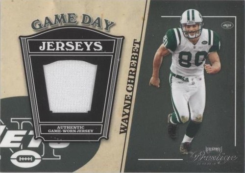 2004 Playoff Prestige Wayne Chrebet #GJ-37