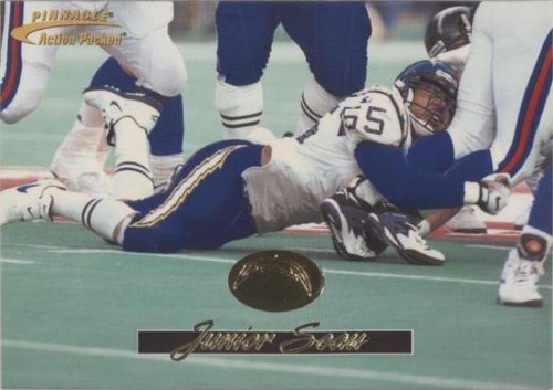 1996 Pinnacle Action Packed Junior Seau #54