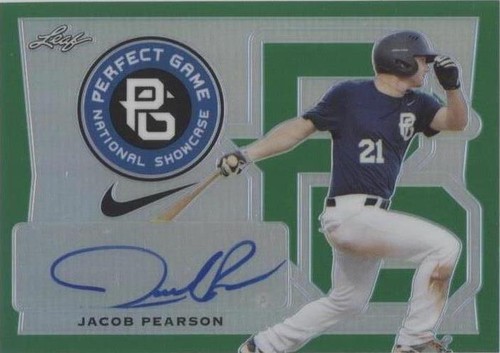 2016 Leaf Perfect Game National Showcase - Jacob Pearson #BA-JP1