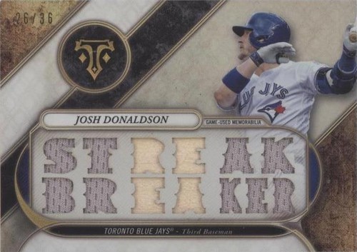 2017 Topps Triple Threads - Josh Donaldson #TTR-JD2
