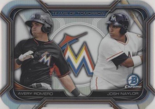 2015 Bowman Draft - Avery Romero Josh Naylor #TDC-11