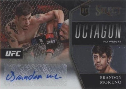 2021 Panini Select UFC - Brandon Moreno #OA-BMR