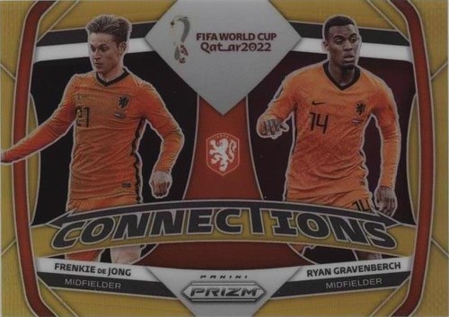 2022 Panini Prizm World Cup Qatar Frenkie de Jong Ryan Gravenberch #21