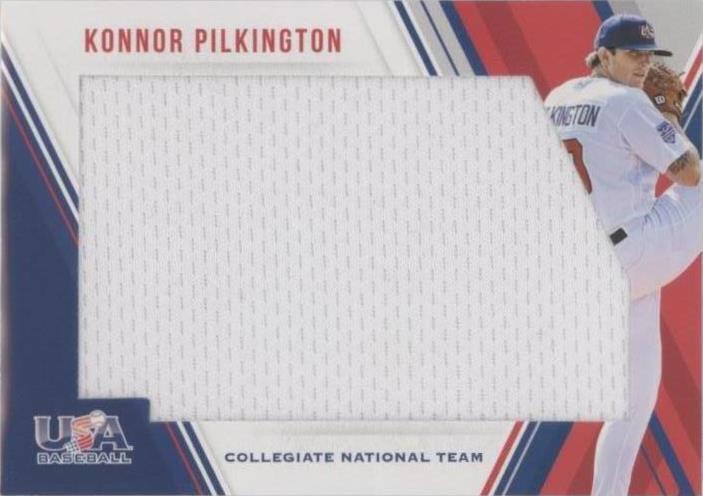 2018 Panini USA Baseball Stars & Stripes - Konnor Pilkington #13