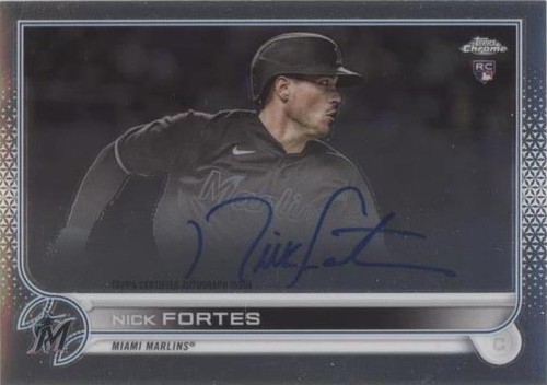2022 Topps Chrome - Nick Fortes #RA-NF
