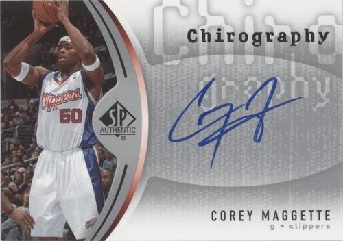2006-07 SP Authentic - Corey Maggette #CH-CM
