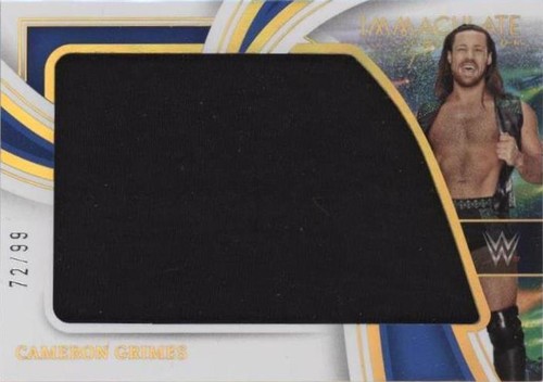 2023 Panini Immaculate Collection WWE - Cameron Grimes #IM-CGR