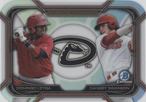 2015 Bowman Draft - Dansby Swanson Domingo Leyba #TDC-2
