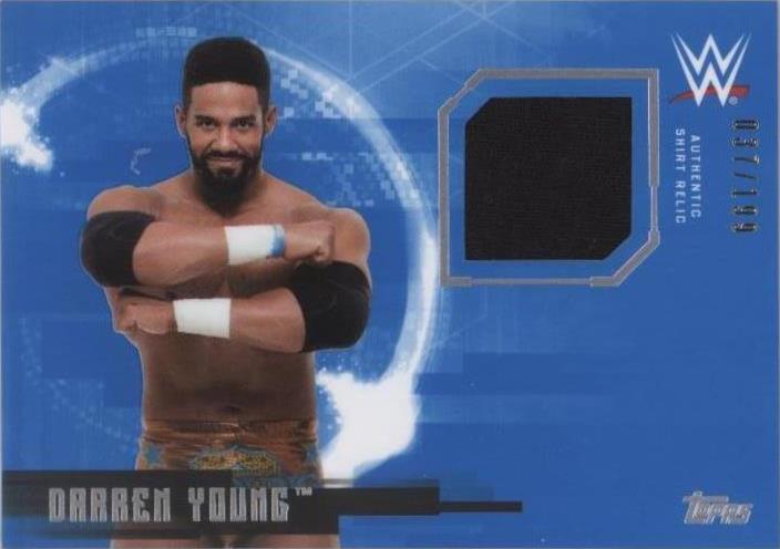 2017 Topps WWE Undisputed - Darren Young #UR-DY