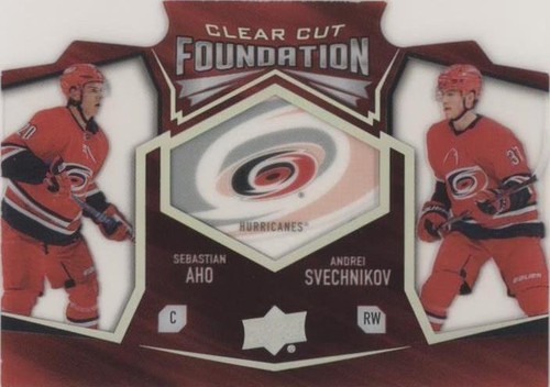 2019-20 Upper Deck - Andrei Svechnikov Sebastian Aho #CCF-6