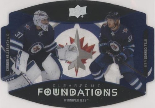 2020-21 Upper Deck - Connor Hellebuyck Kyle Connor #CCF-HC