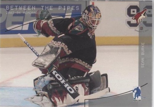 2003-04 In the Game Be A Player Memorabilia - Sean Burke #162