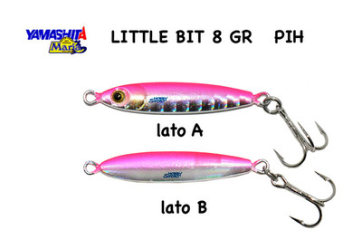 LITTLE BIT 8 GR COL PIH PINK SINK ULTRA LIGHT SPIN ORIGINALE YAMASHITA