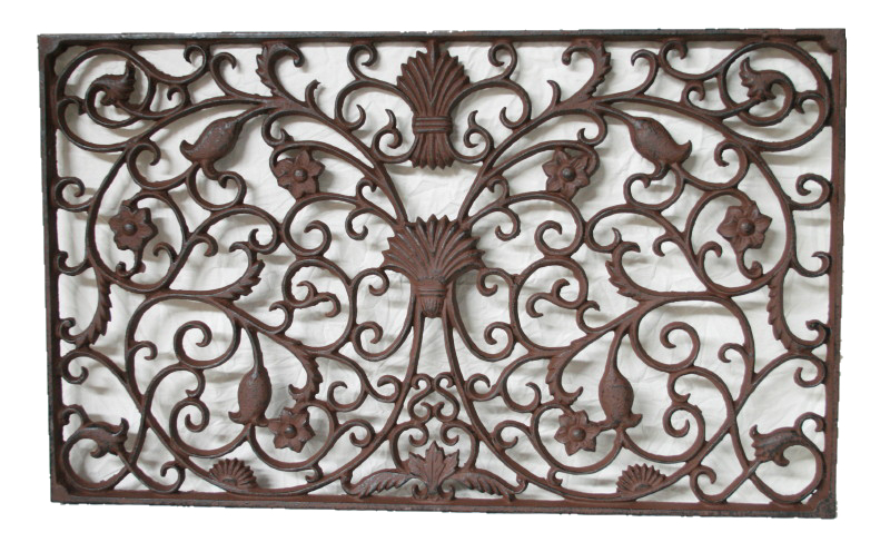 Cast Iron Doormat X Large Rectangle Grande Solid Quality 89cm X