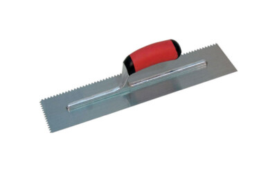 Marshalltown 4-1/2 in.   W Steel Notched Trowel
