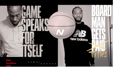New balance kawhi leonard cheap commercial