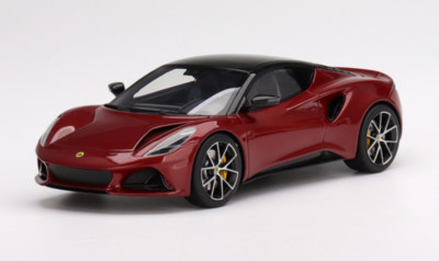 1/18 Top Speed Lotus Emira Magma Red Resin Car Model TS0383