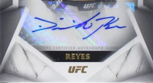 2020 Topps UFC Striking Signatures - Dominick Reyes #STS-DR