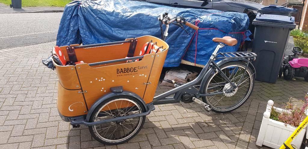 babboe curve cargo bike