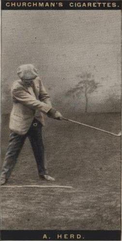 1927 Churchman's Famous Golfers - Alexander Herd #20