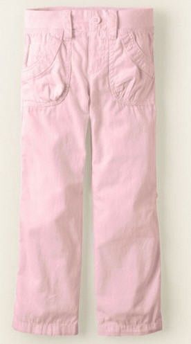 Casual 100% Pantalones de Algodón para Niñas