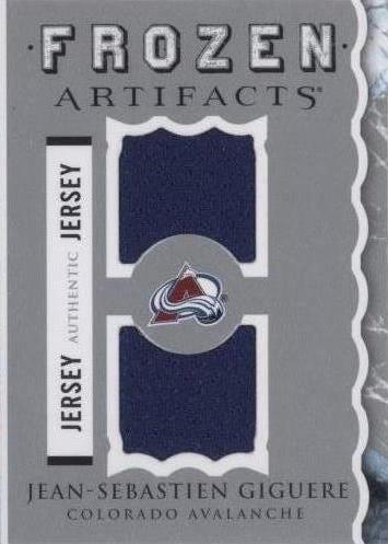 2012-13 Upper Deck Artifacts - Jean-Sebastien Giguere #FA-JG