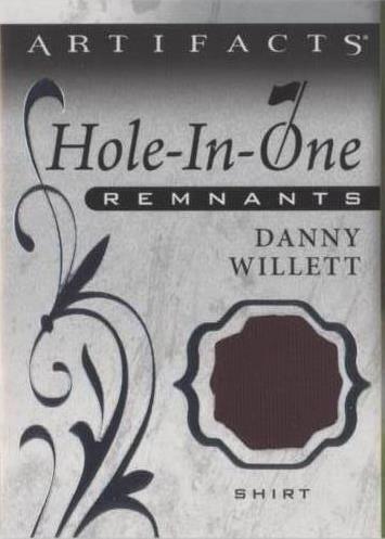 2021 Upper Deck Artifacts - Danny Willett #OR-DW