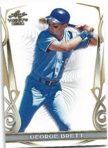 2023 Leaf Trinity Mega Box - George Brett #25