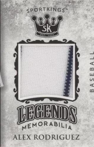 2018 Sage Sportkings - Alex Rodriguez #LSM-13