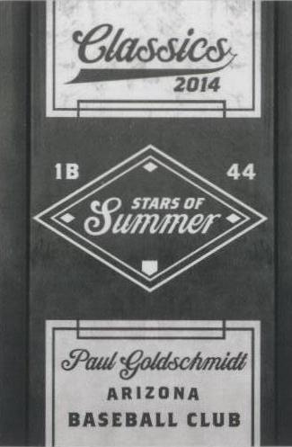 Panini Classics 2014 - Paul Goldschmidt #22