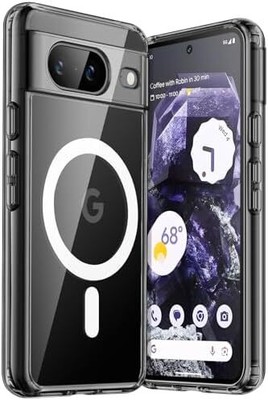 Magnetic Case for Google Pixel 8 6.2-Inch 2023, Compatible with MagSafe Accessor