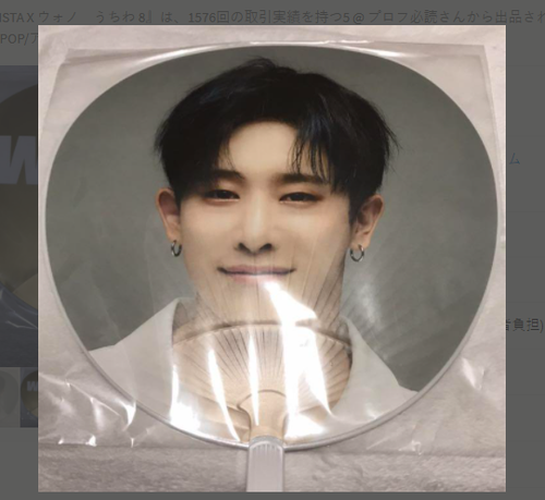 SEVENTEEN ウォヌ right here うちわ ピケット ウォヌ SEVENTEEN right here うちわ イメージピケット