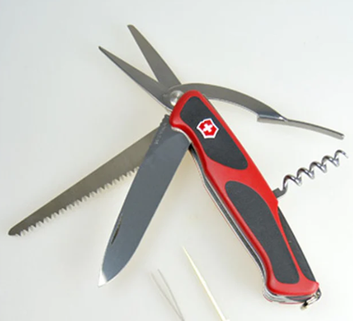 VICTORINOX Pocket Knife Ranger Grip 71 Gardener 0.9713.C pruning