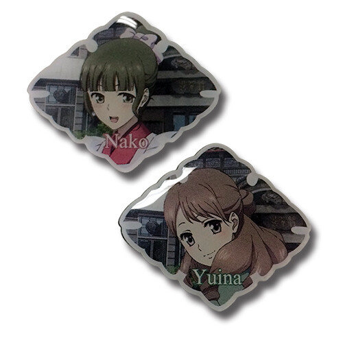 Hanasaku Iroha Yuina & Nako AnimÃ© Broche Ensemble Ge-50561