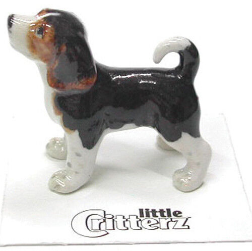 ➸ LITTLE CRITTERZ Dog Miniature Figurine Beagle Baxter 