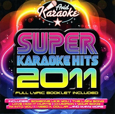 Super Karaoke Hits 2011 Audio CD only
