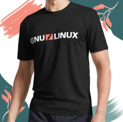 NEW! GNU Linux Logo Funny USA Size Unisex Hoodie & T-Shirt