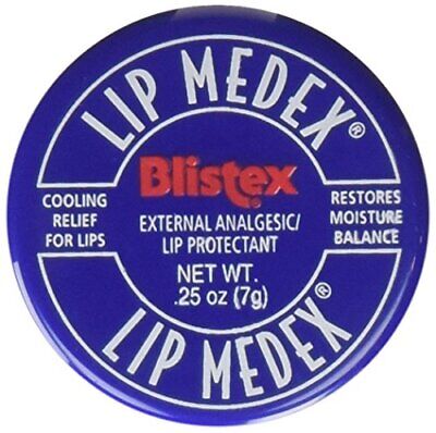 Blistex Lip Medex External Analgesic/Lip Protectant 0.25 oz (Pack of 6)