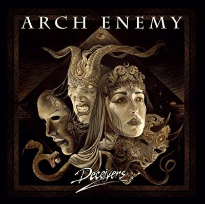 Arch Enemy Deceivers Music CD Japan Version With Bonus
