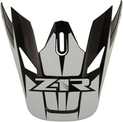 Z1R Rise Ascend Visor Kit Black/White 0132-1245 Ascend Adult 0132-1245