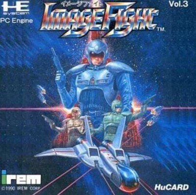Pc Engine Image Fight Japaese Version Very Good GP