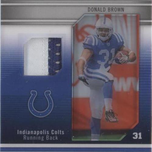 2009 SP Threads Donald Brown #RT-DB