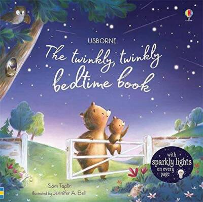 The Twinkly, Twinkly Bedtime Book - Board book By Sam Tiplin - VERY GOOD