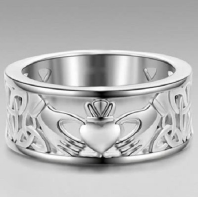 Stainless Steel  Claddagh Ring